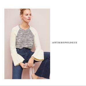 NEW Anthropologie Dolan Raglan Bell sleeve Sweater